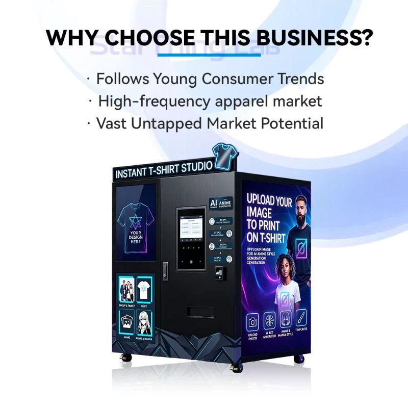 AI Intelligent Generation Clot – обзор и цена Popcorn Vending Machine