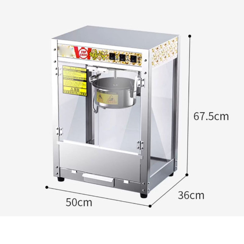 Fully Automatic Commercial Pop – обзор и цена Popcorn Vending Machine