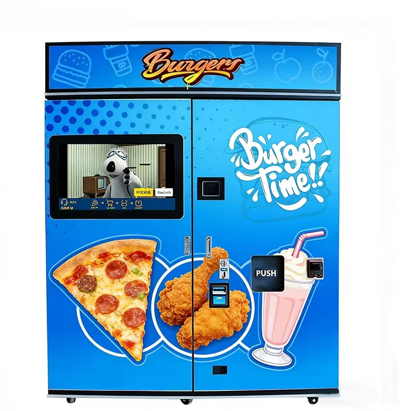 24H Fully Automatic Touch Scre – обзор и цена Commercial Vending Machine
