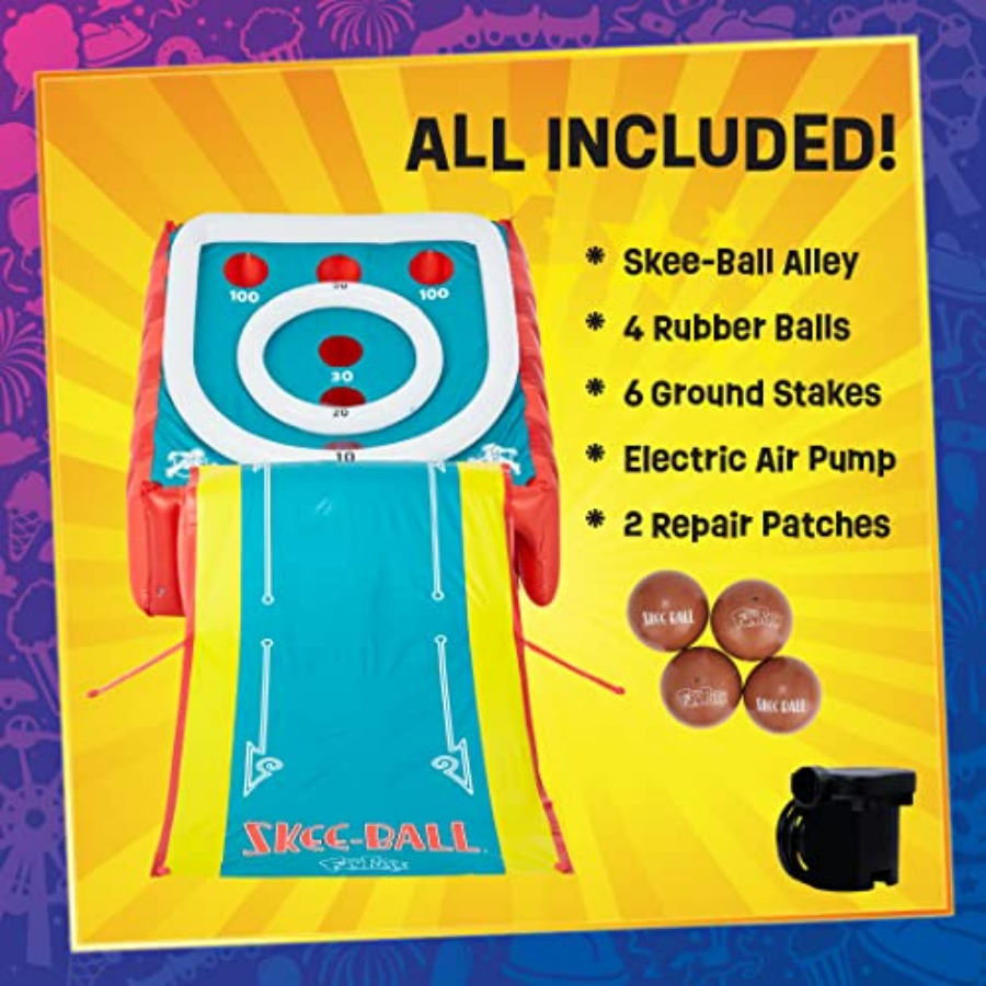 11 Ft Inflatable Skee-Ball Gam – обзор и цена Skee Ball Arcade