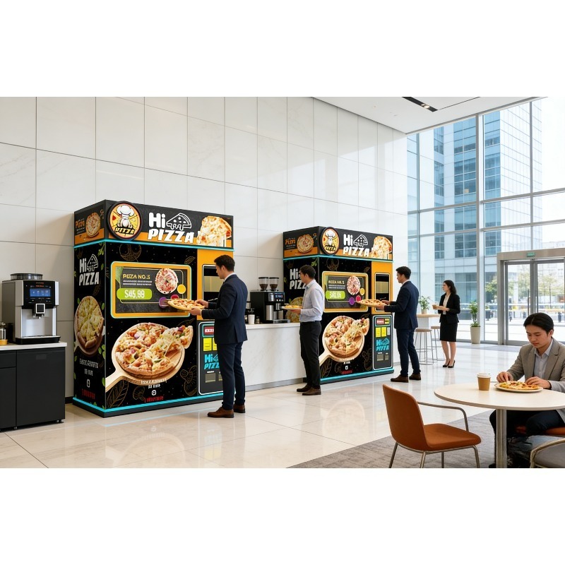 Automatic Pizza Making Vending – обзор и цена Commercial Vending Machine