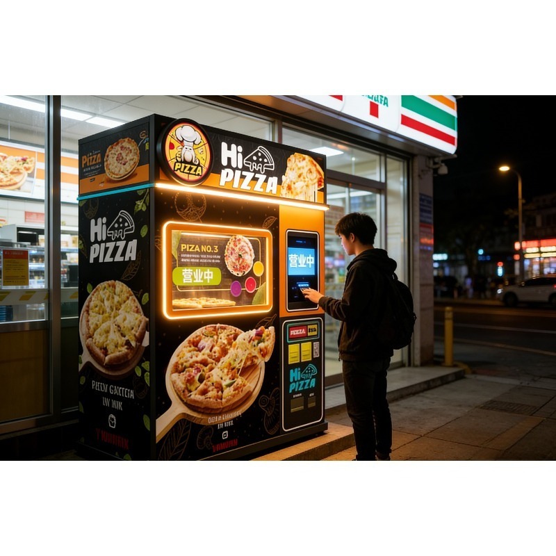 Automatic Pizza Making Vending – обзор и цена Commercial Vending Machine