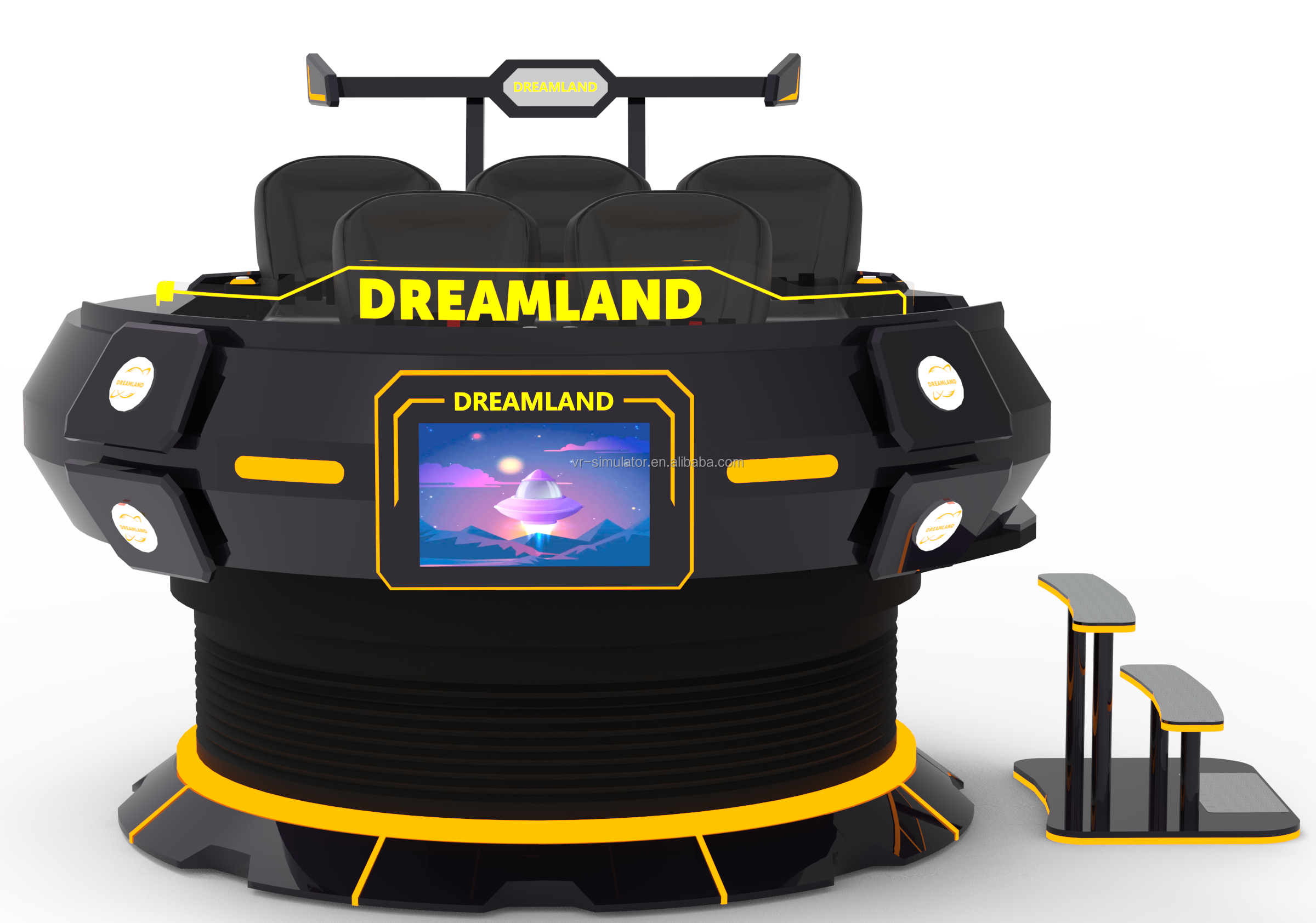 Dreamland 9d Vr Glasses Cabin  – обзор и цена 9D Vr Simulator