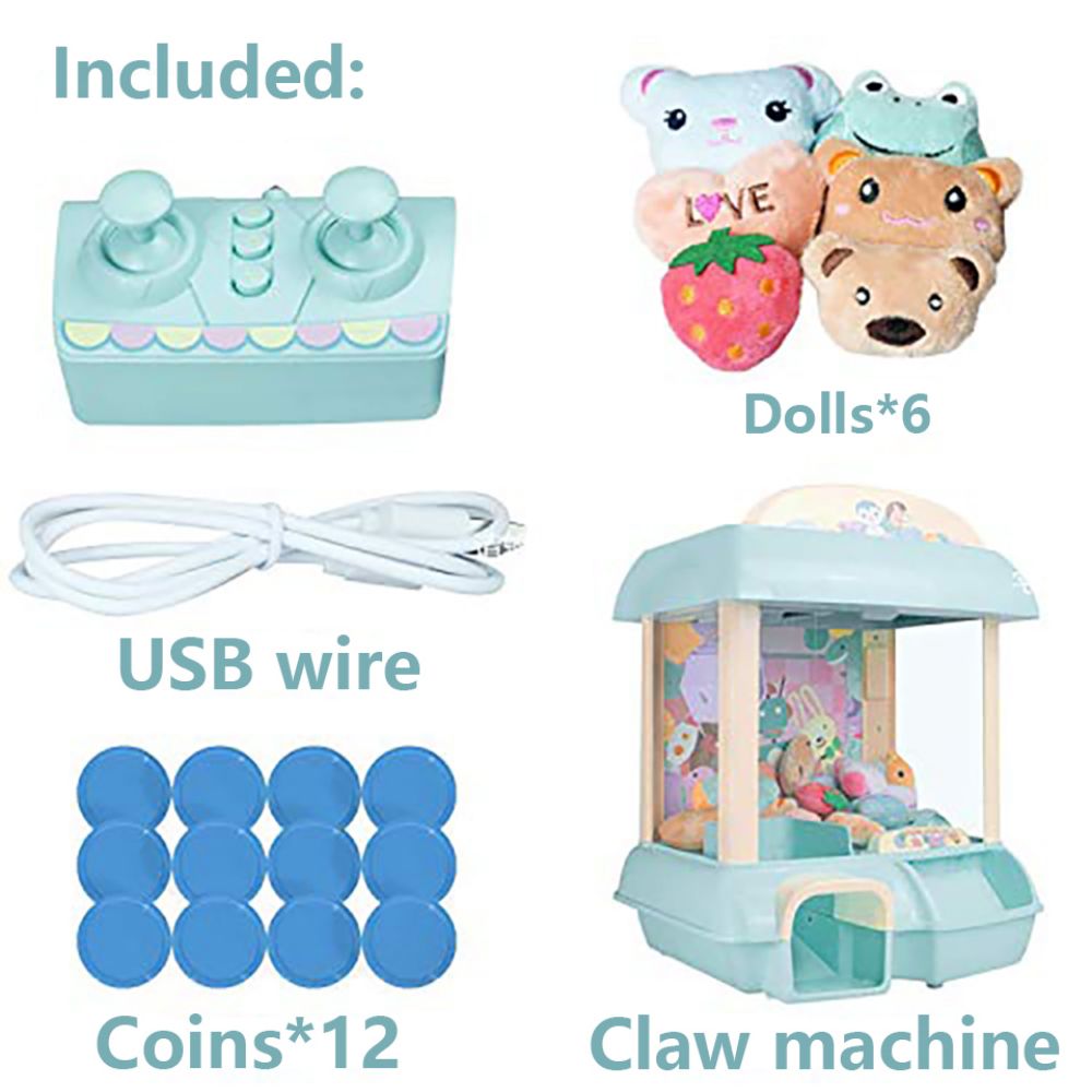 Doll Machine Coin Operated Pla – обзор и цена Claw Crane Machine