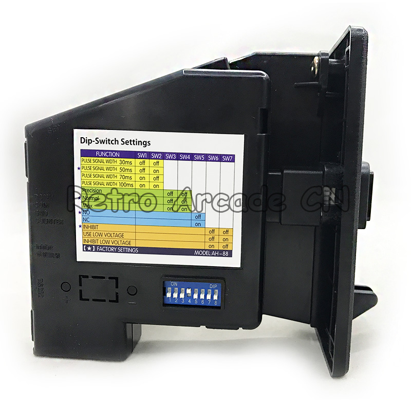 CL LED Logo Multi Coin Accepto – обзор и цена Arcade Games And Vending