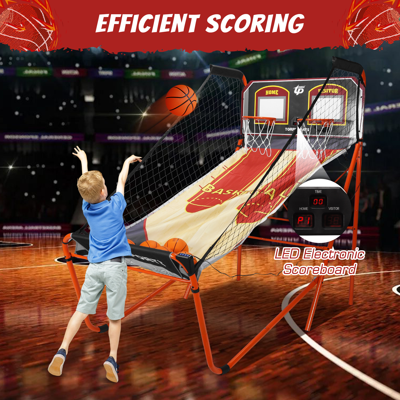 Arcade Cage Basketball Game LE – обзор и цена Arcade Games & Vending Llc