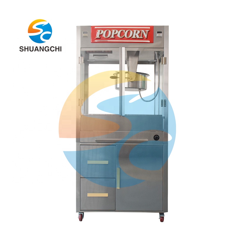 Shuangchi Factory 32oz Commerc – обзор и цена Popcorn Vending Machine