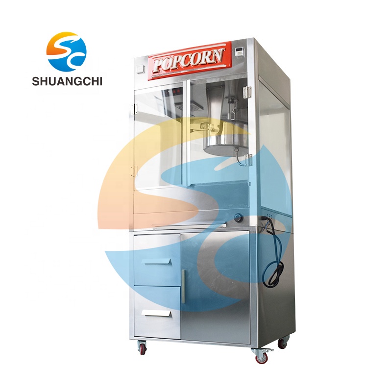 Shuangchi Factory 32oz Commerc – обзор и цена Popcorn Vending Machine