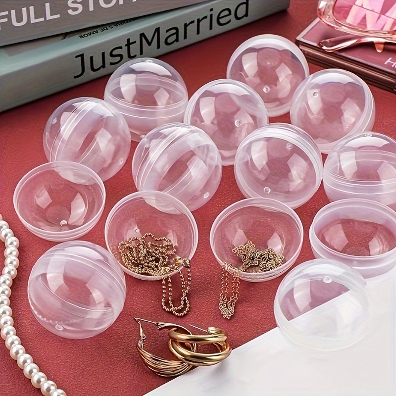100pcs Clear Plastic Round Cap – обзор и цена Prize Capsule Toy Machine