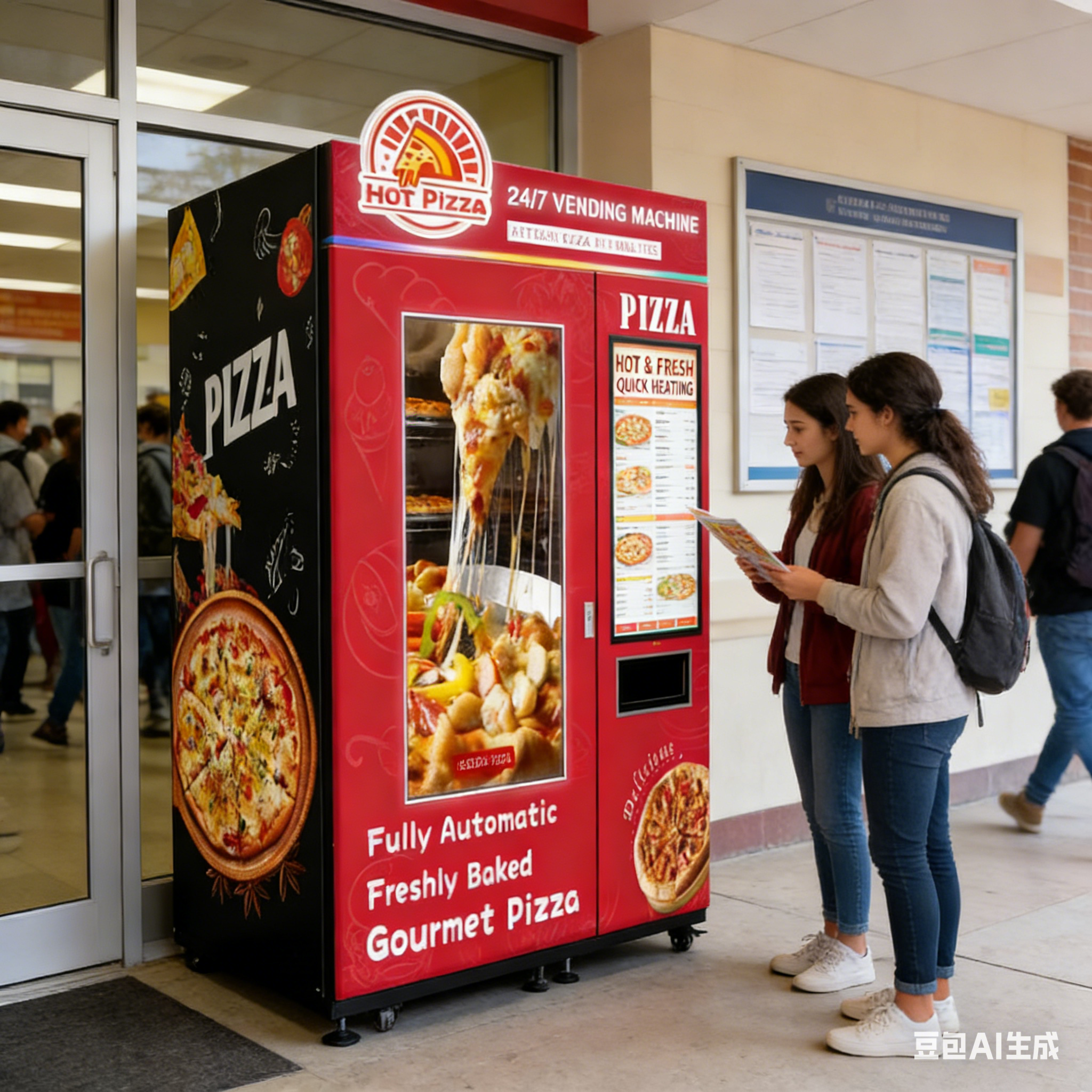 Pizza Machine Fully Automatic  – обзор и цена Popcorn Vending Machine