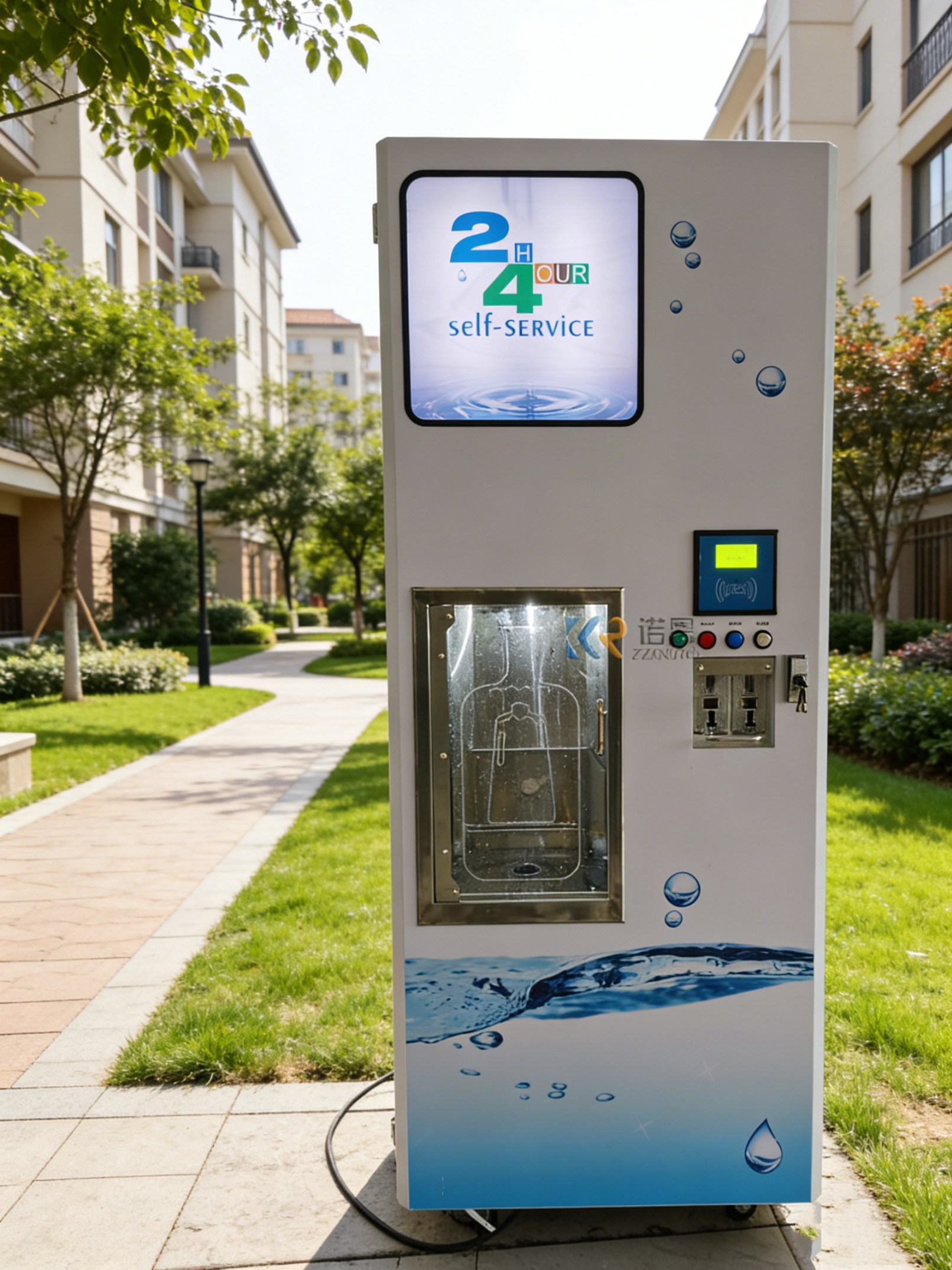Commercial Fully Automatic Ice – обзор и цена Commercial Vending Machine
