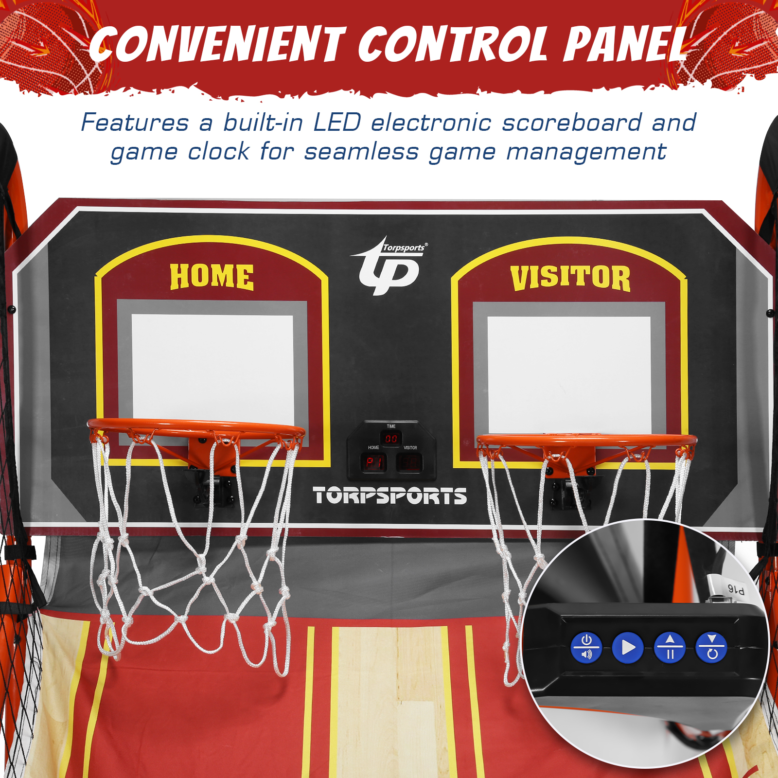 Arcade Basketball Game Set Pla – обзор и цена Arcade Games & Vending Llc