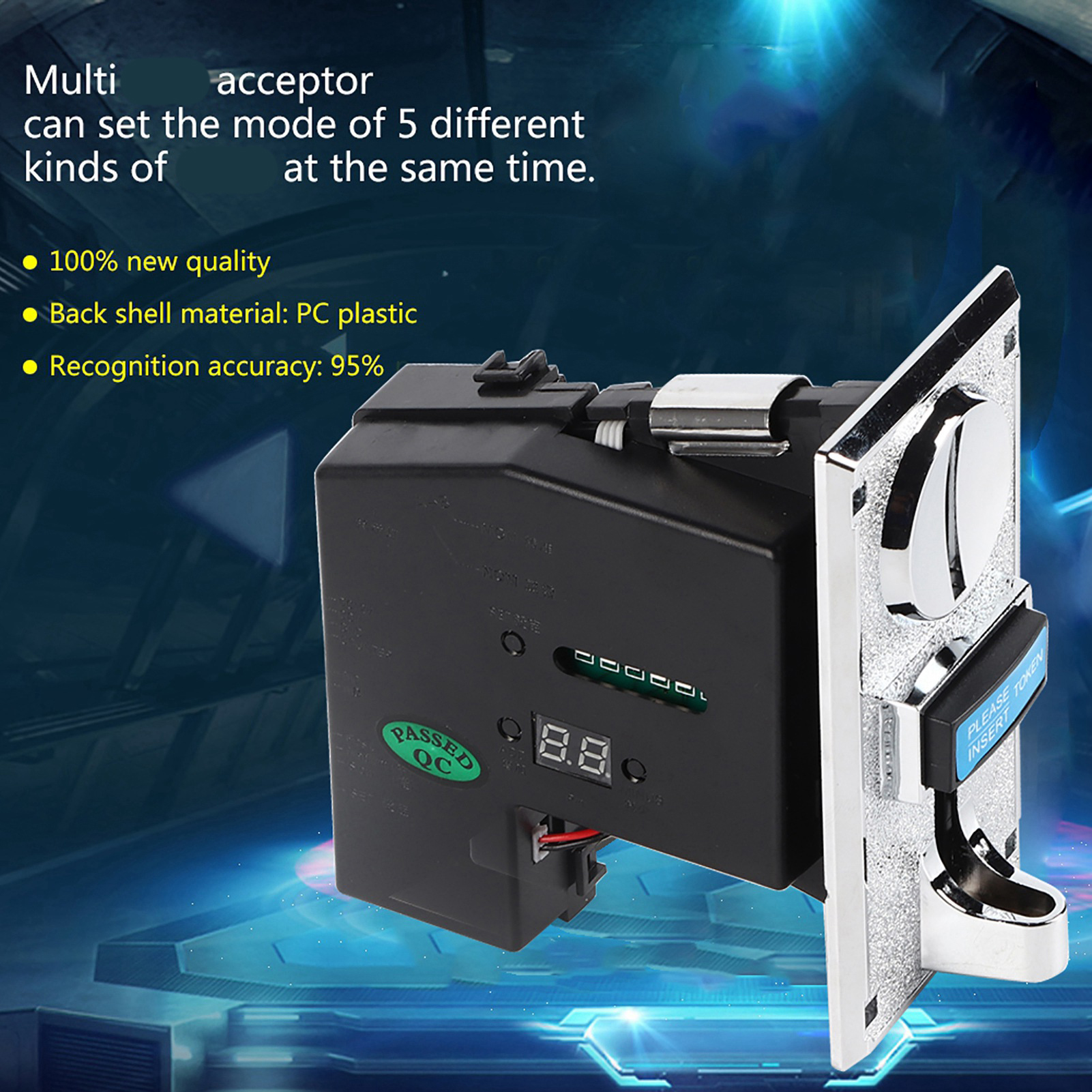 Multi Coin Acceptor Selector S – обзор и цена Arcade Card Vending Machine