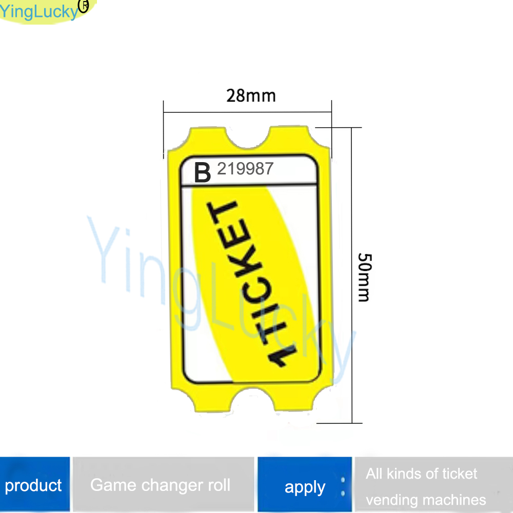 2000 pcs/lot Arcade Lottery Pa – обзор и цена Ticket Redemption Machine